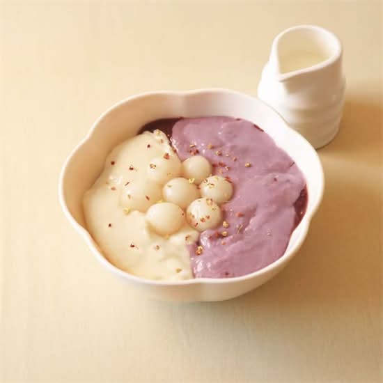 桂花芋泥豆沙酪（冷） Osmanthus Taro & Red Bean Paste